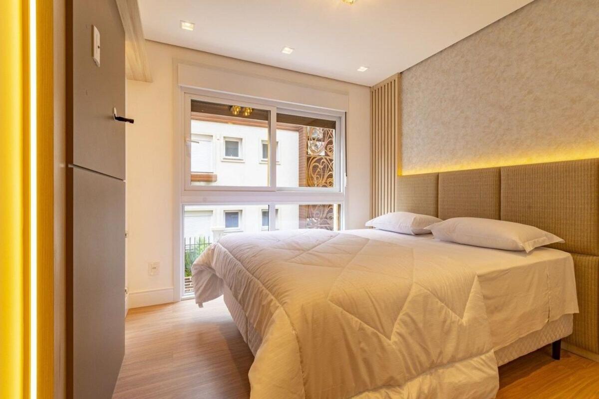 Rosa Edificio Bellagio Canela Com Infraestrutura Completa Apartman Kültér fotó