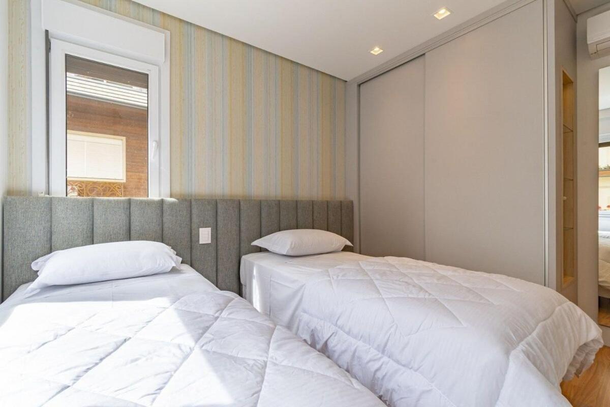 Rosa Edificio Bellagio Canela Com Infraestrutura Completa Apartman Kültér fotó