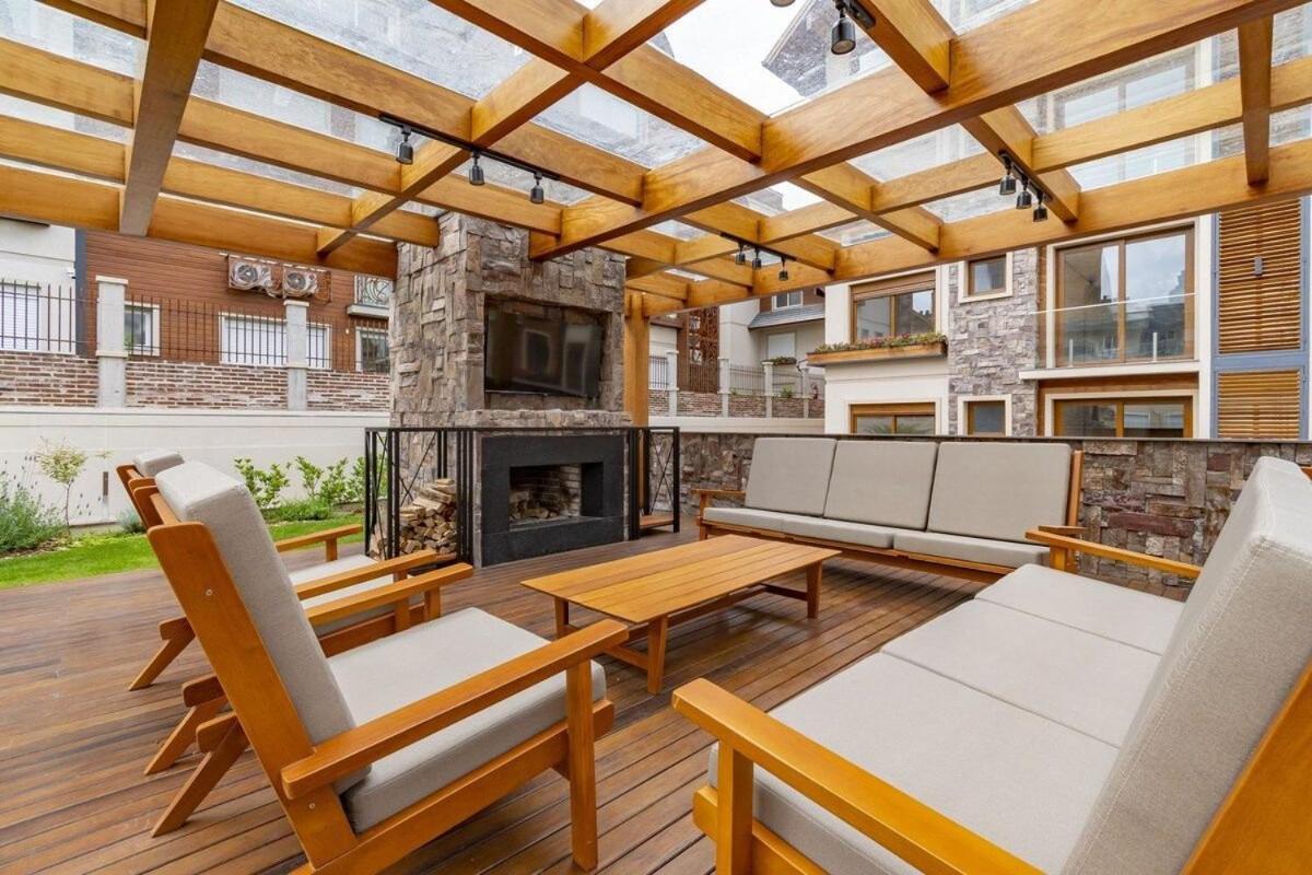 Rosa Edificio Bellagio Canela Com Infraestrutura Completa Apartman Kültér fotó