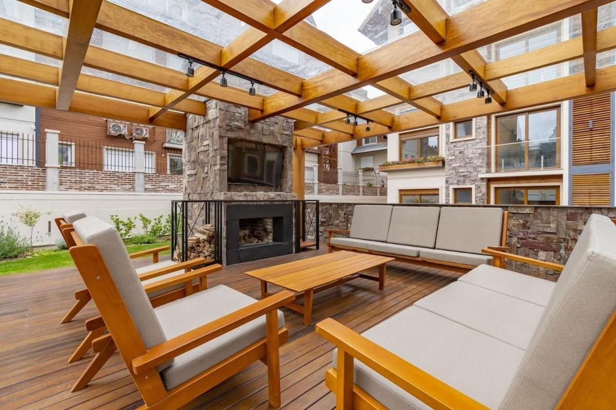 Rosa Edificio Bellagio Canela Com Infraestrutura Completa Apartman Kültér fotó