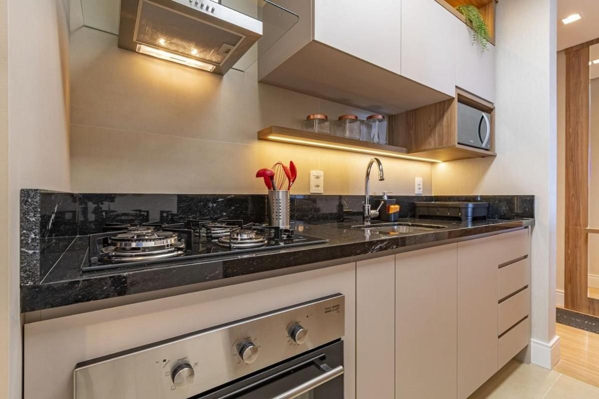 Rosa Edificio Bellagio Canela Com Infraestrutura Completa Apartman Kültér fotó