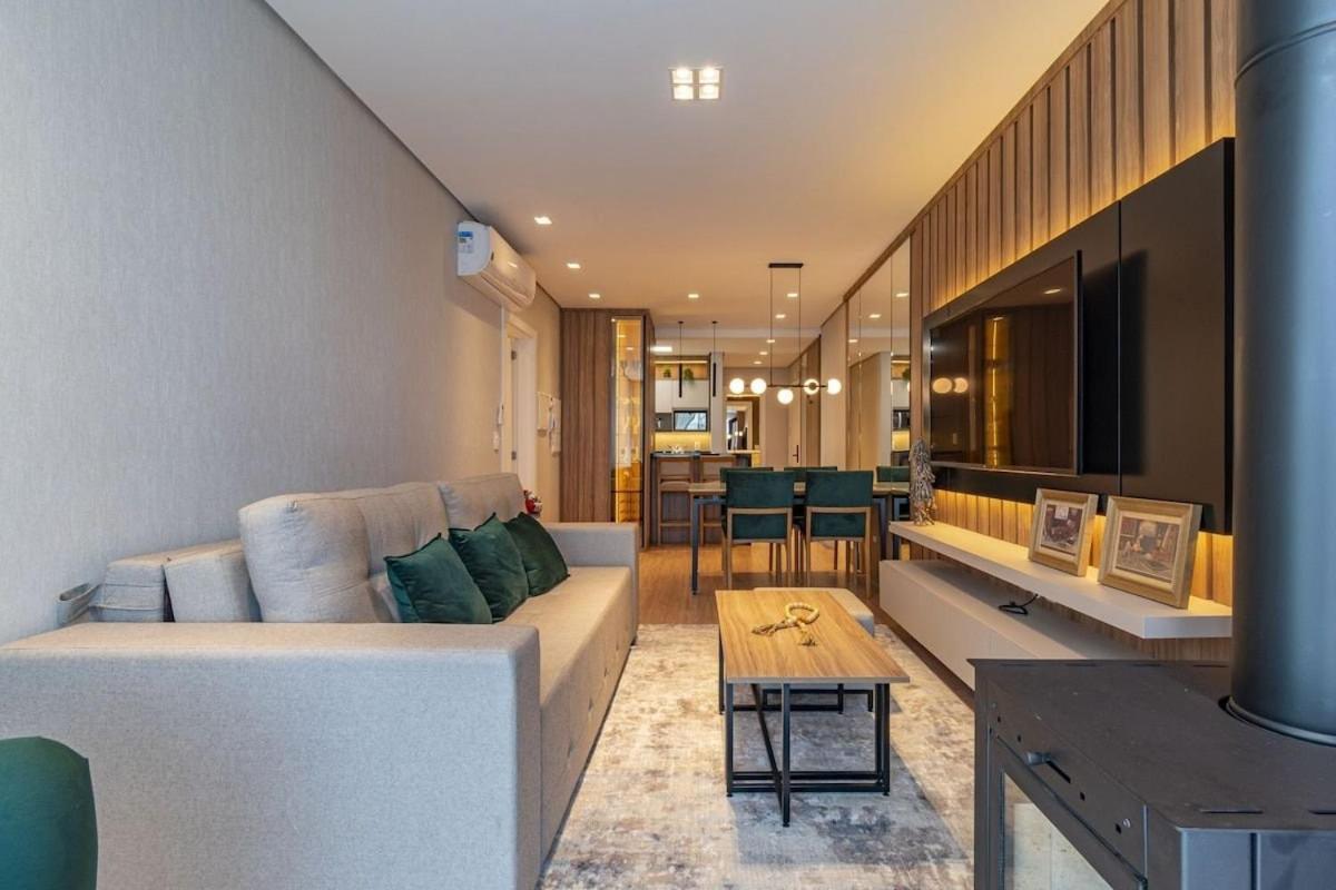 Rosa Edificio Bellagio Canela Com Infraestrutura Completa Apartman Kültér fotó