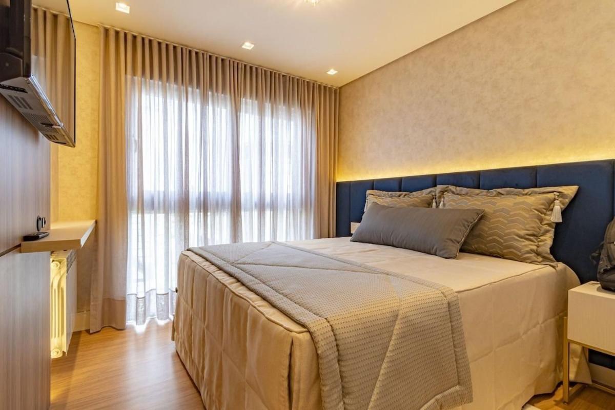 Rosa Edificio Bellagio Canela Com Infraestrutura Completa Apartman Kültér fotó