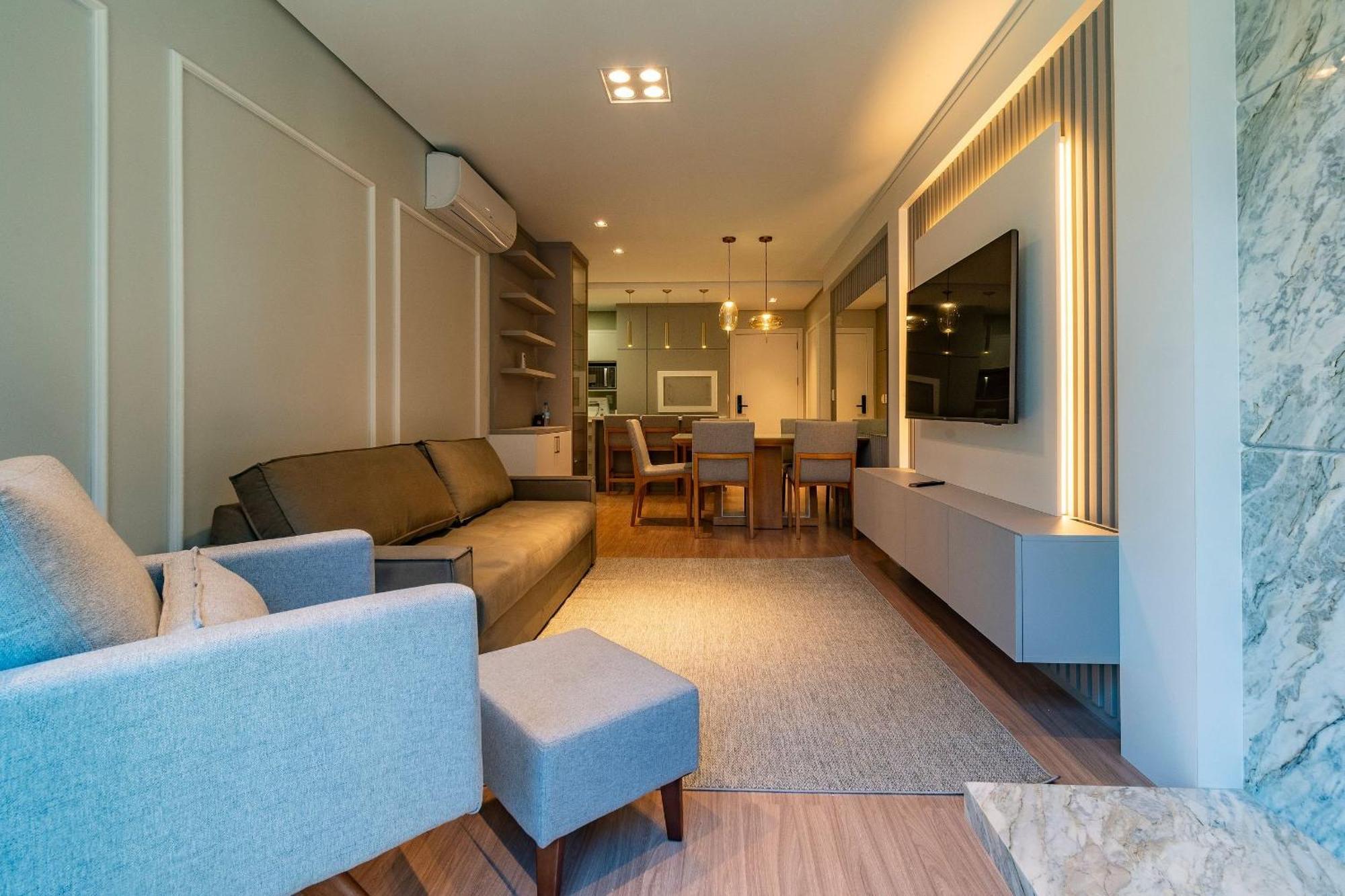 Rosa Edificio Bellagio Canela Com Infraestrutura Completa Apartman Kültér fotó