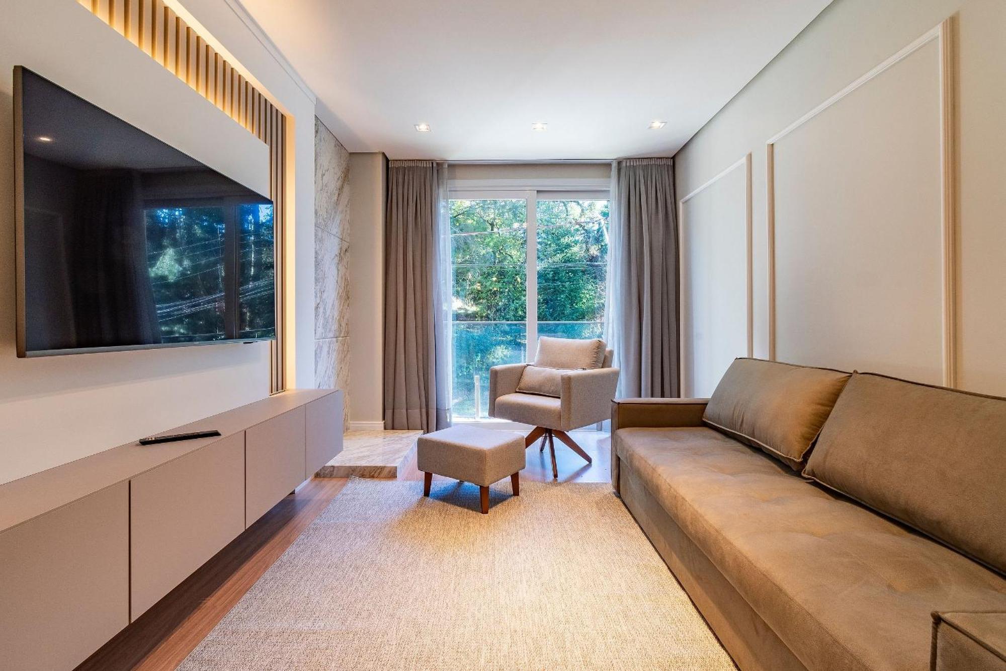 Rosa Edificio Bellagio Canela Com Infraestrutura Completa Apartman Kültér fotó